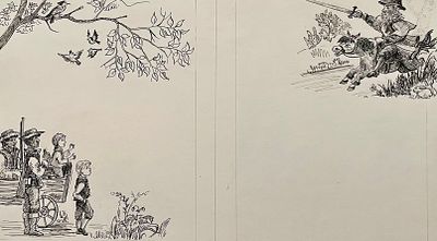 Сабирова Елена Валеевна (род. 1958). Иллюстрация к книге У. Фолкнера &laquo;Дерево, которое исполняет 