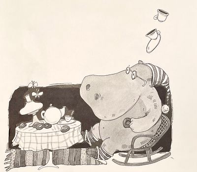 Борисова Надежда Валентиновна (род. 1977). Оригинал иллюстрации к Ф. Дымову &laquo;Сказки-проказки: 