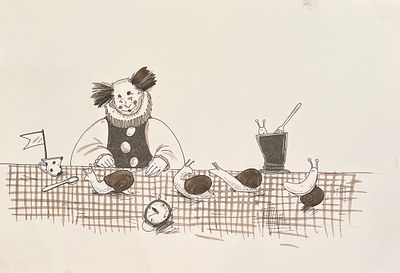 Борисова Надежда Валентиновна (род. 1977). Дрессированные улитки. Иллюстрация из журнала &laquo;Чиж и 