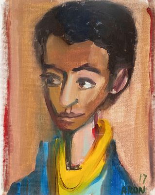 Зинштейн Арон.
Пушкин-лицеист
2017
холст, масло
50&times;40 см. Арон Иосифович Зинштейн (род. 1947) — 