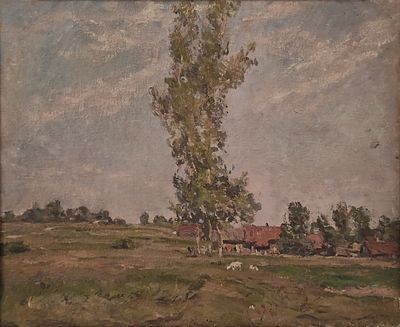 Бирштейн Макс Авадьевич (1914 — 2000). Солнечный день. 1938. Холст, масло. На обратной стороне 