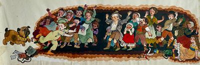 Вышинский Игорь Аркадьевич (1947 — 1998) и Котёл Нина Давидовна (род. 1949).
Иллюстрация к 