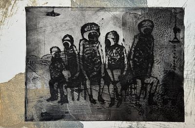 [Составной лот] Азаров Станислав Александрович (род. 1977). 1. Хор. Из серии &laquo;Ангелы+Люди&raquo;. 