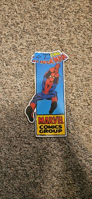 Spiderman Marvel Wall Hanging. Marvel Comics Group: Spiderman Wall hanging15.25" Hight8" width
