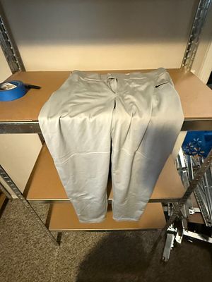 Nike Grey Baseball Pants size Large good condition
