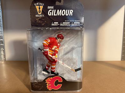 Vintage Hockey Calgary Flames Doug Gilmour Action Figure. Vintage Hockey:Calgary Flames Doug