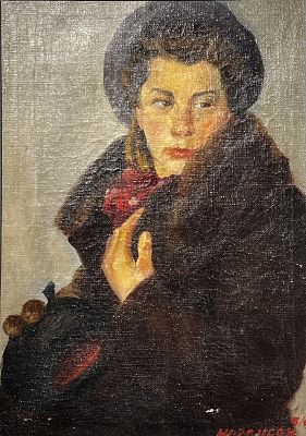 Иогансон Борис Владимирович - Женский портрет. Аукцион: Аукцион № 35, часть 3 Основа: холст Техника: 