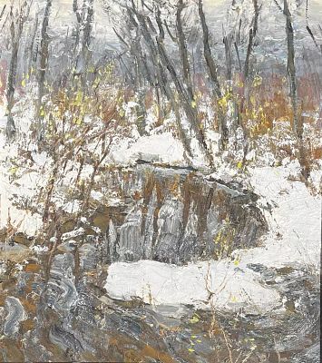 Набатов Вячеслав Васильевич - Пробуждение. Аукцион: Аукцион № 35, часть 3 Основа: картон Техника: 