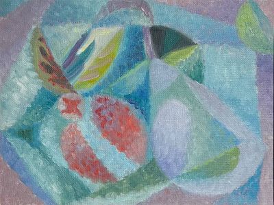 Астрейн Лариса Аркадьевна - Композиция фрукты. Аукцион: Аукцион № 35, часть 3 Основа: холст Техника: 