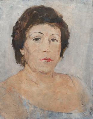 Труфанов Михаил Павлович - Женский портрет. Аукцион: Аукцион № 35, часть 3 Основа: холст Техника: 