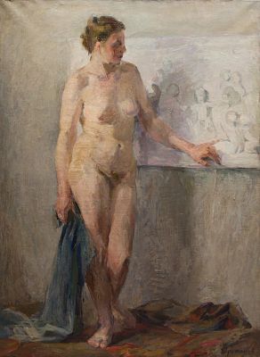 Труфанов Михаил Павлович - Натурщица. Аукцион: Аукцион № 35, часть 3 Основа: холст Техника: 