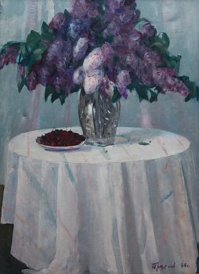 Труфанов Михаил Павлович - Сирень. Аукцион: Аукцион № 35, часть 3 Основа: холст Техника: 