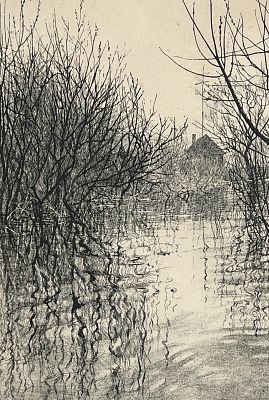 Шураев Александр Ильич - Половодье. Аукцион: Аукцион № 36, часть 5 Основа: бумага Ширина: 18.5 