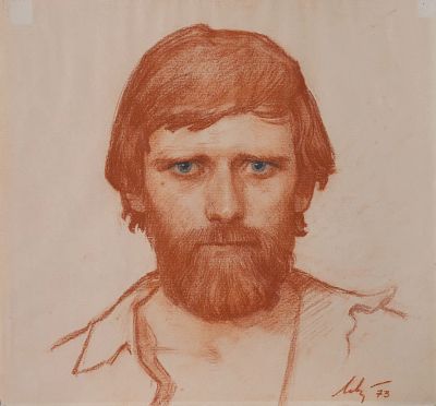 Левитин Анатолий Павлович - Портрет. Аукцион: Аукцион № 37, часть 1 Основа: бумага Ширина: 40 