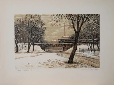 Васильев Юрий Анатольевич - В районе Петроградки. Аукцион: Аукцион № 37, часть 1 Основа: бумага 