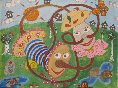 Парфенов Юрий Владимирович - Пчелы ..... Аукцион: Аукцион № 37, часть 1 Основа: холст Техника: 