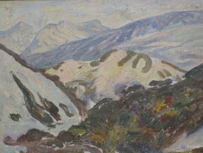 Емец Сергей Алексеевич - Первый миг странного места. Аукцион: Аукцион № 37, часть 1 Основа: холст 