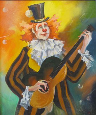 Калинин А. - Серия "Цирк". Аукцион: Аукцион № 37, часть 1 Основа: холст Техника: 