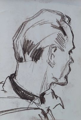 Васильев Анатолий Ильич - Набросок. Аукцион: Аукцион № 37, часть 1 Основа: бумага Ширина: 15 