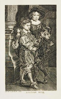 Кондрашенко В. - Дети Рубенса. Аукцион: Аукцион № 37, часть 2 Основа: бумага Ширина: 11 