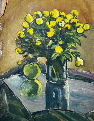 Кукушкин Олег Геннадьевич - Кувшинки. Аукцион: Аукцион № 37, часть 2 Основа: картон Ширина: 37.5 