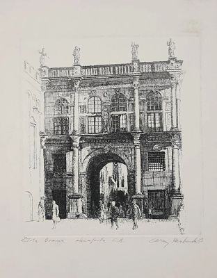 Cezary Paskqwski - Ztota Brama. Аукцион: Аукцион № 37, часть 2 Основа: бумага Ширина: 21 