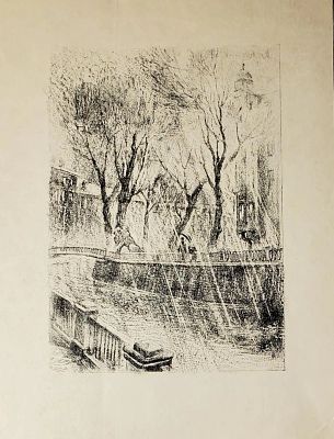 Борискович Владимир Григорьевич - Львиный мостик. Аукцион: Аукцион № 37, часть 2 Основа: бумага 