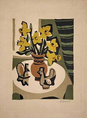 Овсянников Александр Леонидович - Натюрморт с петушком. Аукцион: Аукцион № 37, часть 2 Основа: 