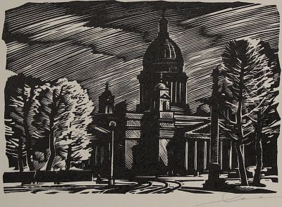 Ушин Андрей Алексеевич - Исаакиевский собор. Аукцион: Аукцион № 37, часть 2 Основа: бумага Ширина: 