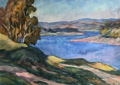 Мусалов Абдулхак Хусутдинович - Речка. Аукцион: Аукцион № 37, часть 2 Основа: бумага Ширина: 47.5 