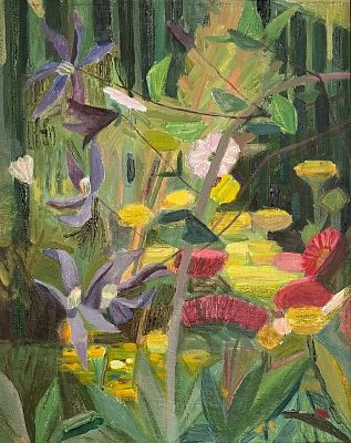 Макавеева Галина Александровна - Цветы. Аукцион: Аукцион № 37, часть 3 Основа: холст Техника: 