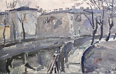 Рахина Валентина Ивановна - Сумерки. Аукцион: Аукцион № 37, часть 3 Основа: холст Техника: 