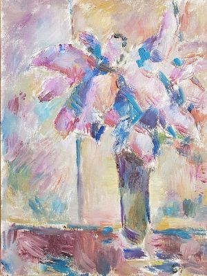 Егошин Герман Павлович - Сирень. Аукцион: Аукцион № 37, часть 3 Основа: картон Техника: 