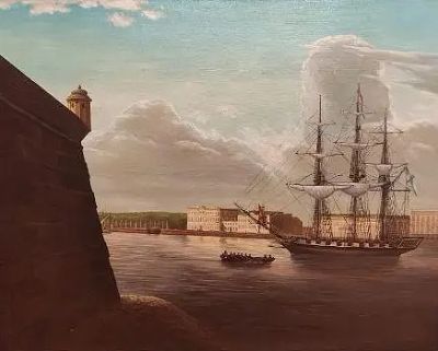 Жебровский И. - Санкт-Петербург, 1820. Аукцион: Аукцион № 37, часть 3 Основа: холст Техника: 