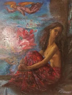 Каплиенко Павел - Цветы от Ангела. Аукцион: Аукцион № 37, часть 3 Основа: холст Техника: 