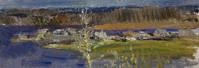 Тюленев Виталий Иванович - Начало весны. Аукцион: Аукцион № 37, часть 3 Основа: картон Техника: 