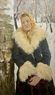 Пентешин Иван Мильевич - Портрет Т.Ф. Верижниковой. Аукцион: Аукцион № 38, часть 1 Основа: холст 