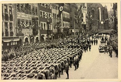 גרמניה הנאצית שנת 1933 מצעד של אנשי האס אֶה (SA - Sturmabteilung) בגרמניה הנאצית משנות ה-30 