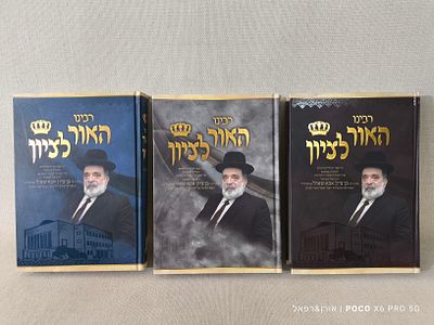 רבינו 
האור לציון 
סט 3 ספרים תולדות האדם הגדול בענקים 
שר התורה ועמוד ההוראה 