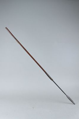 חנית של שבט הזולו. חנית זריקה של שבט הזולו מאפריקה, ידועה גם בשם ASSEGAI. להב מחושל בקפדנות 