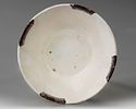 A NISHAPUR POTTERY SAMANID BOWL, 9TH-10TH CENTURY. Standing on a small uncovered foot with Image - 3