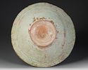 A SAMANID SLIP-PAINTED POTTERY BOWL, PERSIA, 10TH CENTURY. Of conical form on a short foot Image - 2