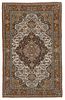 AN GHOM CARPET, CA. 1960. An old Ghom carpet from Central Persia, around 1960.Expressive Image - 1