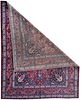 KHORASSAN FROM NORTHEASTERN PERSIA, LATE 19TH CENTURY. Antique, shiny sheep’s wool pile knotted Image - 1