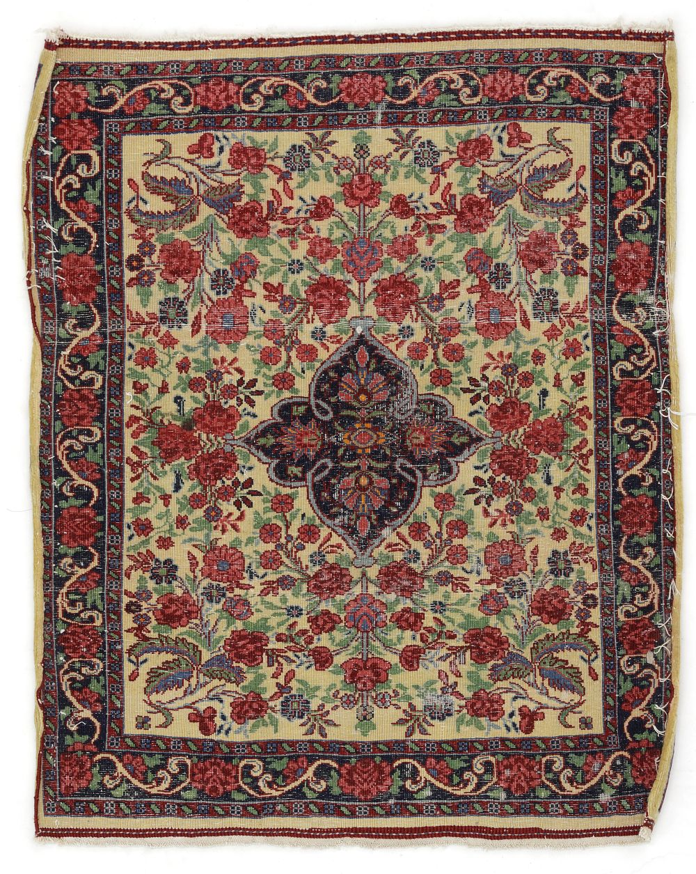 A BIDJAR CARPET, LATE 19TH CENTURY. A Bidjar carpet, late 19th Century 
rose Bidjar in Posch 