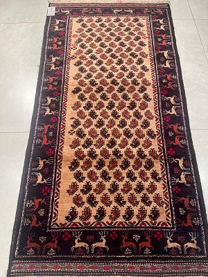 שטיח אפגני שבטי מיוחד עבודת יד מידות 200X100 ס"מ
( השטיח ישלח לבית הקונה ללא עלות משלוח )