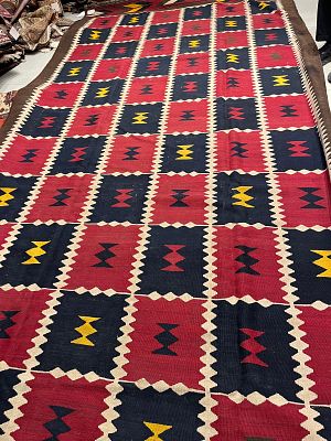 שטיח קילים בשירי מיוחד אתני מידה 416X212 ס"מ ( השטיח ישלח לבית הקונה ללא עלות משלוח )