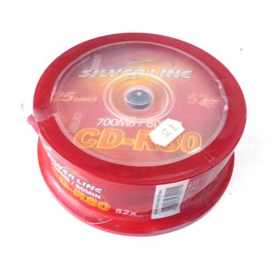 מארז CD סגור של Silver line cdr 80