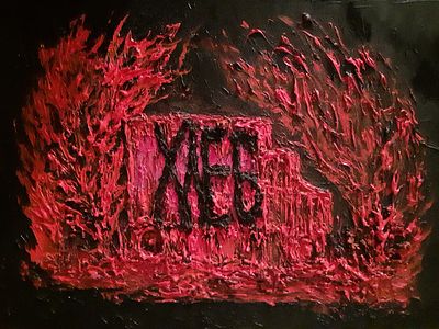 Morphine Enfant. Хлеб. Холст, масло. 60х40 см. Аналог диджитал работы, права на которую 