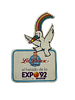 EXPO'92 Promotional Sticker – Curro & La Ibense Bornay
. Original promotional sticker from the Bild - 1